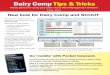 Dairy Comp Tips & Tricks - CanWest DHI - Profitable Dairy … & tricks august 201… ·  · 2015-02-17Dairy Comp Tips & Tricks ... The pull-down menus remain unchanged as well as