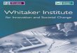 Whitaker Institute - National University of Ireland, … Institute for Innovation and Societal Change Whitaker Institute for Innovation and Societal Change at NUI Galway The Whitaker