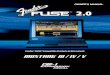 Fender® FUSE™ Compatible Products in this manual: …cdn2.fender.com/support/manuals/software/fender_software/fender... · Preset Editor 3 ... located before the amp model in the