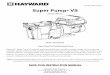 IS2603VSP Rev-A Super Pump VS - Poolcenter Manual_1.pdf · Super Pump VS Variable Speed Pump Hayward’s Super Pump VS variable speed ... Before installing or servicing this ... Page