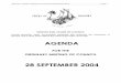 SHIRE OF BROOME - amlib.broome.wa.gov.auamlib.broome.wa.gov.au/council/pdf/agenda/2004/20040928oa.pdf · Agenda - Ordinary Meeting of Council 28 September 2004 Page 1 MISSION AND
