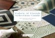 Fabric & Finish Selection Guide · PDF file · 2018-03-01Fabric & Finish Selection Guide. Fabric Schemes . . . . . . . . .4 - 25 ... Morning Meadow a. applique mossy b. epiphany cocoa