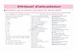 Virtual Calculator -  · PDF fileVirtual Calculator ... Heat and Mass Transfer Conduction Unsteady Conduction Heat Exchanger Radiation ... Made Easy By: S K Mondal