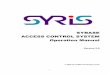 SYBASE Software Users Manual English V0200 - Syrisftp.syris.com/SYRIS_ACS_DVD-ROM/SYBASE/SYBASE Software User… · -4-Program Installation z The software operating environments -