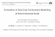 Evaluation of Oxy-Coal Combustion Modelling at Semi ... · PDF fileProf. Dr. techn. G. Scheffknecht Institute of Combustion and Power Plant Technology Evaluation of Oxy-Coal Combustion