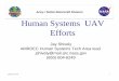 Army / NASA Rotorcraft Division Human Systems UAV Efforts · PDF fileHuman Systems UAV Efforts Army / NASA Rotorcraft Division Jay Shively AMRDEC Human Systems Tech Area lead jshively@mail.arc.nasa.gov