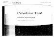Practice Test - campussuite-storage.s3. · PDF fileOfficial Test Directions from the Paper-based Version of the ParaPro Assessment Time-150 minutes ... of Tarzan and the Ant Men, to
