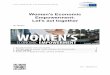 Women's Economic Empowerment: Let's act · PDF fileEN - 08/03/2017 FACT SHEETS ON THE EUROPEAN UNION Women's Economic Empowerment: Let's act together PE 580.867 1. Equality between