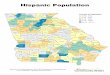 Hispanic Population - Planning  · PDF fileWalton Clay Effingham Wilkinson Morgan Putnam Toombs ... Brant ey Marion Crisp M rgan Bacon Ogl eth rp Madison ... Hispanic Population