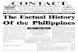 NOT TO OPPOSE ERROR IS TO APPROVE IT NOT TO · PDF fileNOT TO OPPOSE ERROR IS TO APPROVE IT NOT TO DEFEND TRUTH IS TO SUPPRESS IT NEWS REVIEW The Factual History Of the Philippines