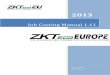 Job Costing Manual 1 - ZKTeco · PDF fileJob Costing Manual 1.11 5 2.- Introduction of Device 2.1 Overview of Device Functions As an integrated fingerprint & access control device,
