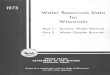 1973 - U.S. Geological Survey Publications Warehouse · PDF file1973 Water Resources Data for Wisconsin Part 1. Surface Water Records Part 2. Water Quality Records UNITED STATES DEPARTMENT