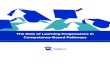 The Role of Learning Progressions in Competency ... - · PDF fileTHE ROLE OF LEARNING PROGRESSIONS IN COMPETENCY-BASED PATHWAYS 3 UNDERSTANDING LEARNING PROGRESSIONS Achieve convened