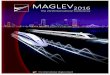 Maglev 2016 Program DRAFT as of August 8, 2016 2016 Program DRAFT as of August 8, ... and limitations of available magnetic levitation technologies and ... Magnetic Bearings, Maglev
