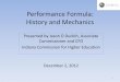 Performance Formula: History and Mechanicsknowledgecenter.csg.org/kc/system/files/dudich_0.pdfPerformance Formula: History and Mechanics Presented by Jason D Dudich, Associate Commissioner