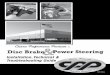 Classic Performance Products Disc Brake Power · PDF fileDisc Brake Power Steering Installation,Technical & Troubleshooting Guide B Pow S Ill Tl G ... safe brake system: Follow the