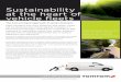 Sustainability at the heart of ... - · PDF file The two-pronged approach to green business ... the essential data needed to make informed decisions and to make the business case