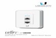 In-Wall Wi-Fi Access Point - 4Netonline · PDF fileIn‑Wall Wi‑Fi Access Point. This Quick Start Guide is designed ... UniFi Controller v5.x is recommended for ... Service should