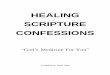 HEALING SCRIPTURE CONFESSIONS - Jesus Christ  · PDF file · 2015-10-21HEALING SCRIPTURE CONFESSIONS “God’s Medicine For You” Compiled by Dean Wall
