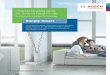 Simply Smart - Bosch Climate with Inverter Technology Simply Smart ... sound levels to a minimum. ... Through the use silent blade technology, sound isolating mounts and