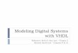 Modeling Digital Systems with VHDL - Auburn Universitynelsovp/courses/elec4200/Slides… ·  · 2016-09-06Modeling Digital Systems with VHDL Reference: Roth & John text – Chapter