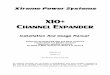 X10+ Channel Expander - Xtreme ... - Xtreme Power Systems1.6.pdf · Introduction and Overview Thank you for purchasing the X10+ Channel Expander (know as just X10+ throughout this