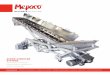 SCREW CONVEYOR SYSTEMS - Mepaco · PDF fileSCREW CONVEYOR SYSTEMS. Screw feeders and surge ... safety, sanitary design and overall value. Reliability must be realized by all who come