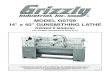 MODEL G0709 14 x 40 GUNSMITHING LATHE - Grizzlycdn2.grizzly.com/manuals/g0709_m.pdfMODEL G0709 14 X 40 GUNSMITHING GEARHEAD LATHE Product Dimensions: Weight 