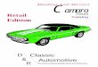 Molding and Mirrors Camaro - D & R Classic · PDF fileReplacement outside door handle will fit '70-'81 cars. Also order gasket P00008-A. J10005 ... DOOR HANDLE DOOR HANDLE QUARTER