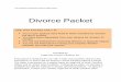 Divorce Packet · PDF file · 2017-12-01On day 31 or after, go to the clerk’s office and leave the Judgment for Absolute Divorce Before ... 10. ( ) (check if applicable) The Plaintiff