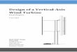 Design of a Vertical-Axis Wind Turbine · PDF fileTurbine (VAWT) for application in remote communities in Newfoundland and Labrador. ... Table 1: Wind Speed Statistics by Season for