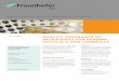Quality assurance of packagings for pharma- ceuticals and ... · PDF fileFRAUNHOFER INSTITUTE FOR PROcESS ENgINEERINg ANd PAckAgINg IVV 1 Quality assurance of packagings for pharma-ceuticals