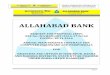 ALLAHABAD BANK · PDF fileANNUAL MAINTENACE CONTRACT OF DESKTOP, PRINTERS AND SCANNERS Page 3 BID DETAILS :-AMC OF COMPUTER HARDWARE AND PERIPHERALS Last Date and Time for Receipt