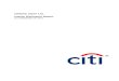 Citibank Japan Ltd. Interim Disclosure Report - citigroup.jp has a 113year history in Japan, and today Citibank Japan - ... Representative Director, President Anthony P. Della Pietra,