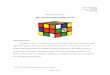 The New Durable Rubik’s Cube - homes.soic.indiana.eduhomes.soic.indiana.edu/stsher/files/Rubiks_Cube.pdf · The New Durable Rubik’s Cube General Overview The Rubik’s Cube is