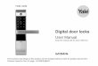 User Manual - Yale Digital Lock Eng...User Manual Keep this manual ... Yale GATEMAN digital door lock is a precision ... open the lock with your new security code. 3. Locking the door