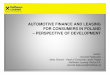 AUTOMOTIVE FINANCE AND LEASING FOR CONSUMERS · PDF fileThe market for automotive finance and leasing for consumers in Europe was ... distribution channel and financing method . 