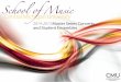 School of Music Concert Listings Central Michigan … Digital Master Series.pdf · An active orchestral, solo and ... Australia, Brazil, Canada, China, Colombia, France, ... choral