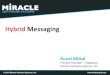 Hybrid Messaging - MQ Technical Conference and PureApp UrbanCode, IBM Rational and Service Management ESB • IM Application Integration Suite ... IBM Message Connect –Hybrid Messaging