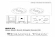 500-370art - Channel Vision · PDF file100 Watt integrated class D amplifier ... ARIA’S Builder Series 120 watt 6.5″ In-Ceiling ... Do not install near any heat sources such as