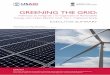 GREENING THE GRID - National Renewable Energy … THE GRID PROGRAM ... Objective and Scope of Analysis ... 160 GW of solar and wind generate 370 TWh of energy annually, 