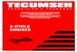TECUMSEH - Barrett Small  · PDF fileTECUMSEH Small Engine Parts. i Contents ... CONTROL CABLE ... SAFETY INSTRUCTIONS WHICH IF NOT FOLLOWED COULD ENDANGER THE