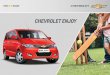 CHEVROLET ENJOY - izmocarsassetsin.izmocars.com/toolkitPDFs/2013/Chevrolet/Enjoy/2013...You play multiple roles in the game of life. ... Chevrolet Enjoy’s front styling is deﬁned