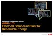 ABB Automation & Power World: April 18-21, 2011 WRE · PDF fileElectrical Balance of Plant for Renewable Energy ABB Automation & Power World: April 18-21, 2011 ... MS Access Cable