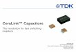 CeraLink™ Capacitors - TDK Europe - EPCOS - Home Through-hole technology, press fit technology, ¬ Screwing. “ Today the package of a motor inverter is mainly driven by the size