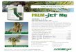 PALM - Arborjetarborjet.com/assets/pdf/PALMjetMG_SS-FINAL.pdfPALM Mg PALM NUTRITION (030-4130) Palm-jet mg 1 liter (030-4135) Palm-jet mg Case of 4 liters Untreated Treated with Palm-jet