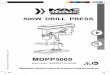 16108 Screwfix 500W IM 20160218 UK PLUG 21page- · PDF fileFig 11 Usin a machine vice the 3 WARNINC Without th a machine table variety of directly to vice to the If the drill j unsecu