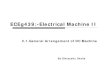 ECEg439:-Electrical Machine II · PDF file02/01/2014 · ECEg439:Electrical Machine II ... The Energy conversion from Electrical to mechanical or vice-versa ... ECEg439:Electrical