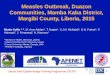 Measles Outbreak, Duazon Communities, Mamba Kaba Outbreak, Duazon Communities, Mamba Kaba District, ... Epicurve of Measles Outbreak, Duazon Communities, Mamba Kaba, ... Action Pictures