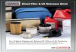 Diesel Filter & Oil Reference Sheet - Power Stroke · PDF fileDiesel Filter & Oil Reference Sheet Use Original Equipment Motorcraft Filters & Oil Products ... Ford Recommended Normal